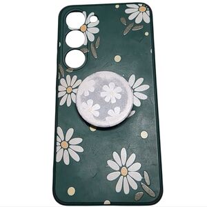 Samsung Galaxy S23 Daisy Floral Case with PopSocket
